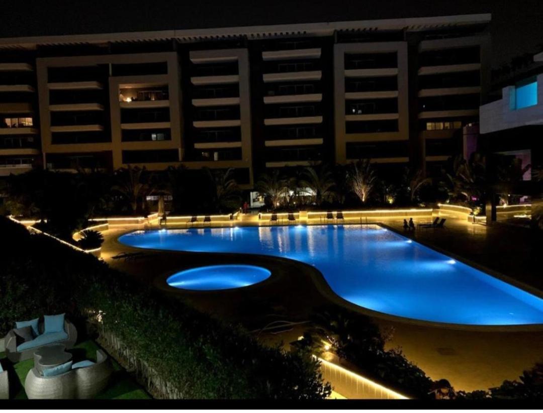 Fully Furnished Apartment At Ocean Blue Compound Cairo Exterior photo